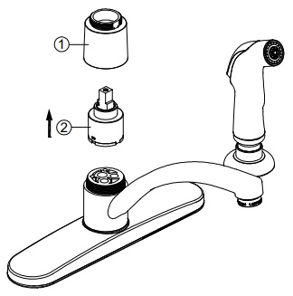 how to replace a faucet cartridge replacing the cartridge